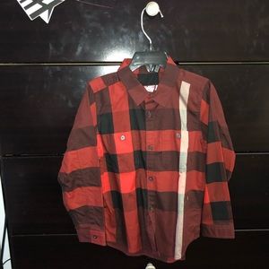 BURBERRY 5t plaid shirt